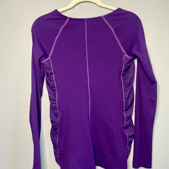 REI Women's Deep Purple Long Sleeve Top - Picture 2 of 3